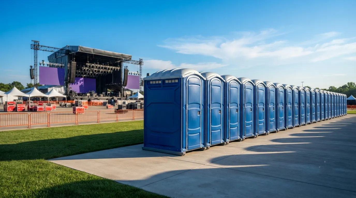 Concert Restroom Rental in Lee's Summit, MO