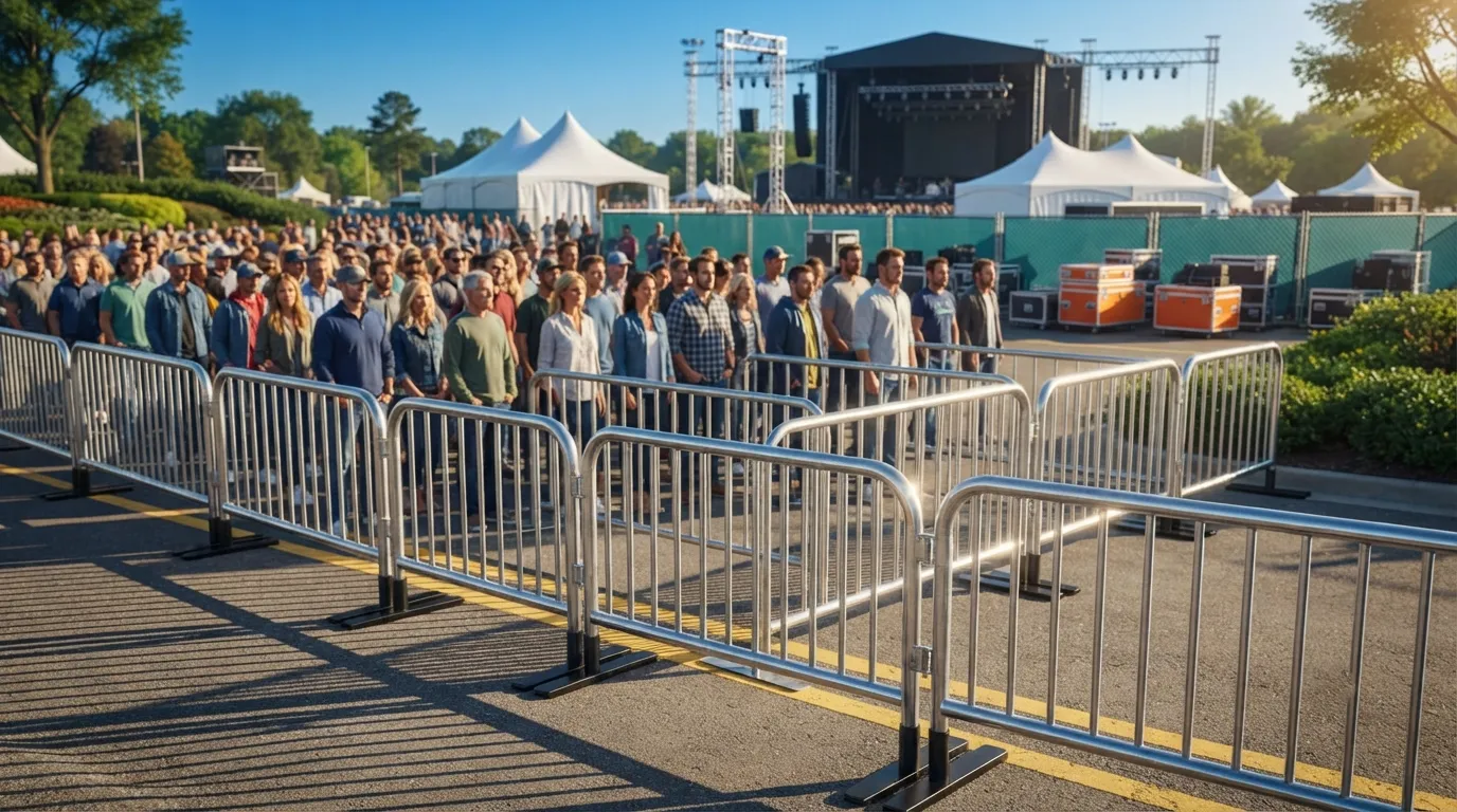 Crowd Control Barrier Rental in Lee's Summit, MO