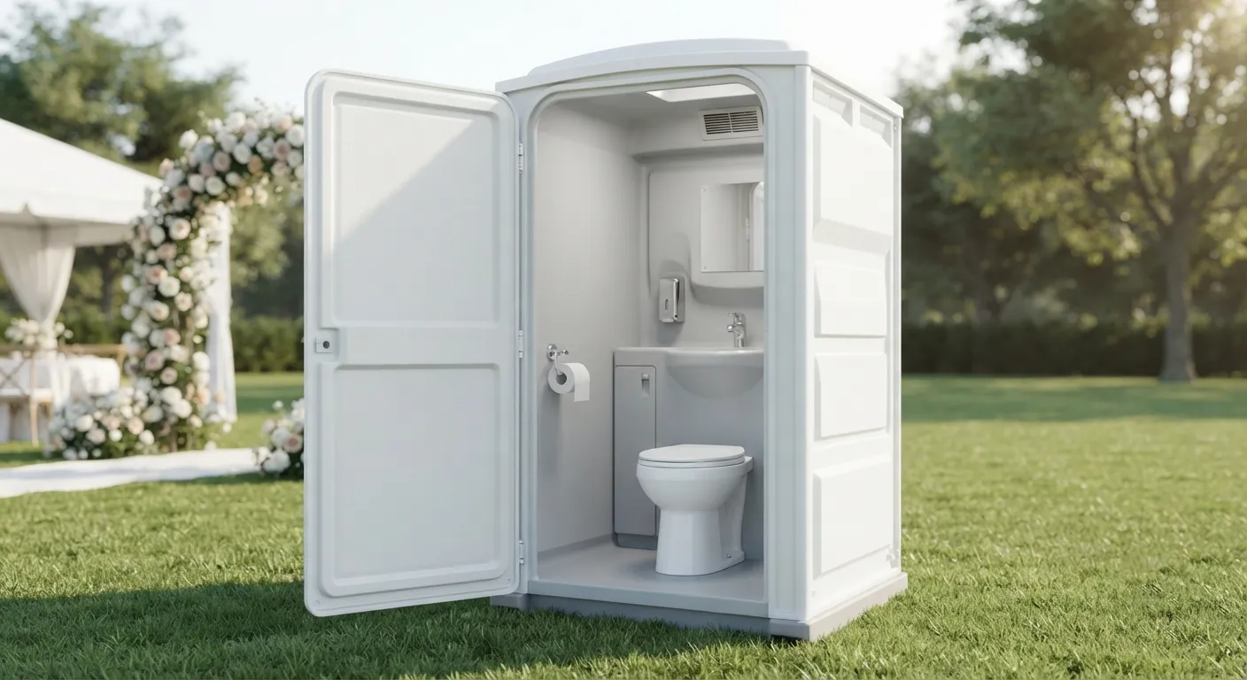Deluxe Flushable Porta Potty in Lee's Summit, MO