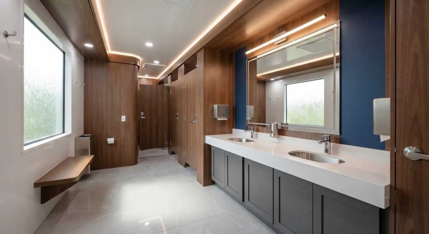 Luxury Restroom Trailer in Lee's Summit, MO