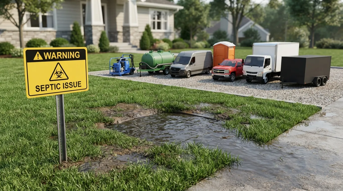Septic Tank Warning Signs in Lee's Summit, MO